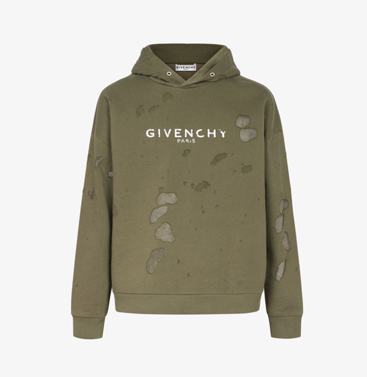 Destroyed-Hoodie GIVENCHY